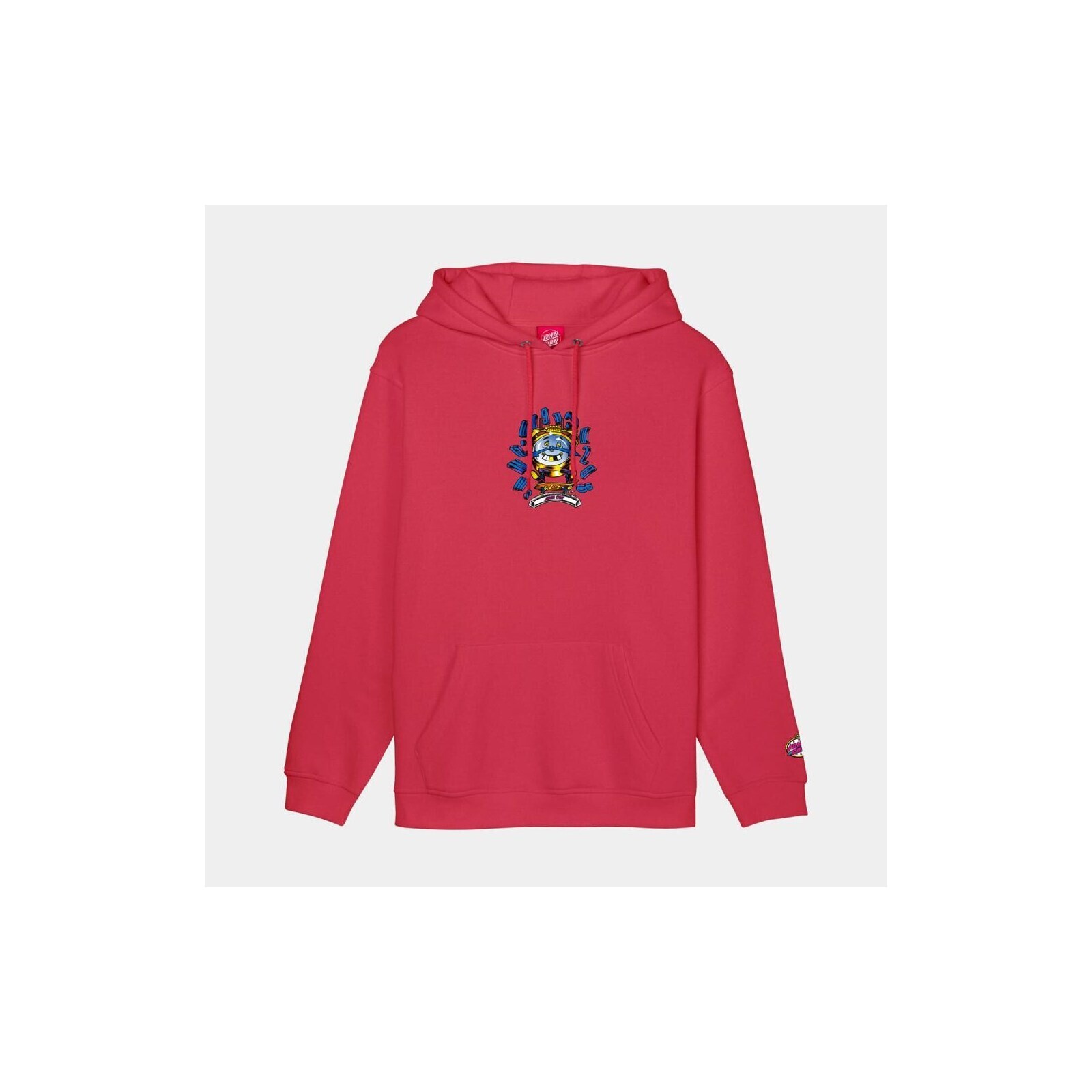 mikina SANTA CRUZ - Grabke All Around Front Hood Astro Dust (ASTRO DUST) velikost: XXL