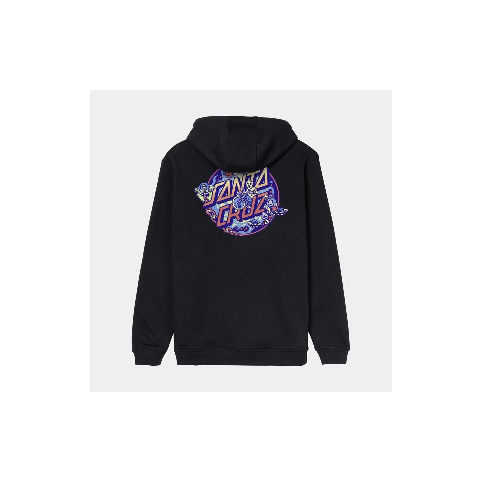 mikina SANTA CRUZ - Winkowski Dope Planet 2 Centre Black (BLACK)