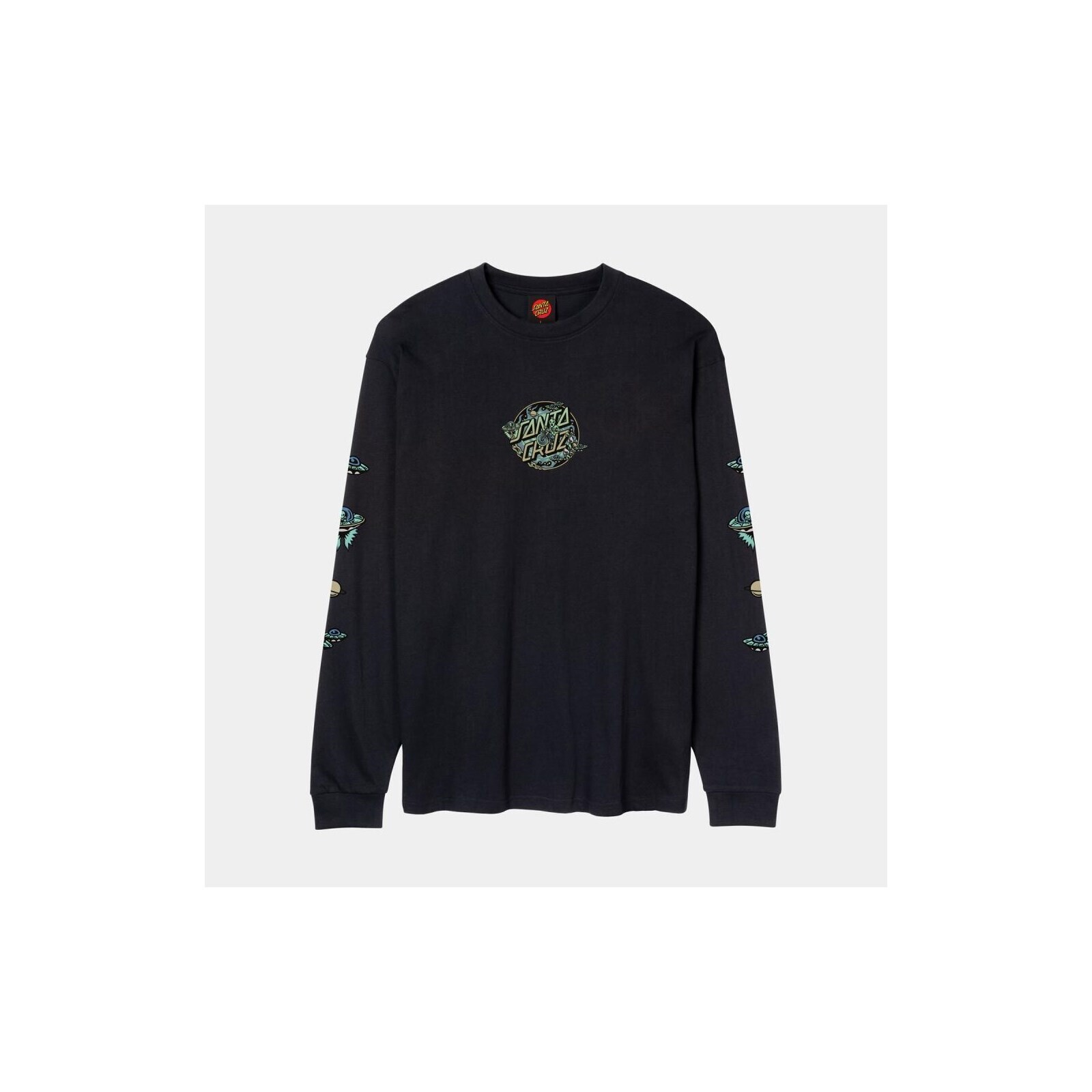 triko SANTA CRUZ - Winkowski Dope Planet 2 Dot Black (BLACK) velikost: M