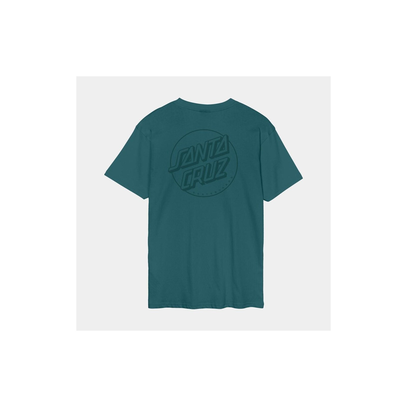 triko SANTA CRUZ - Tonal Opus Dot Stripe T-Shirt Cosmic Teal (COSMIC TEAL) velikost: L