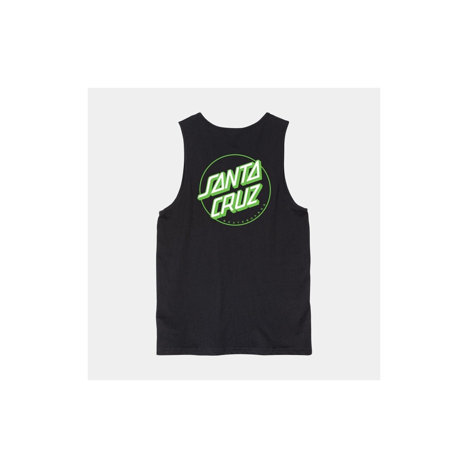 tílko SANTA CRUZ - Partial Dot Vest Black (BLACK)