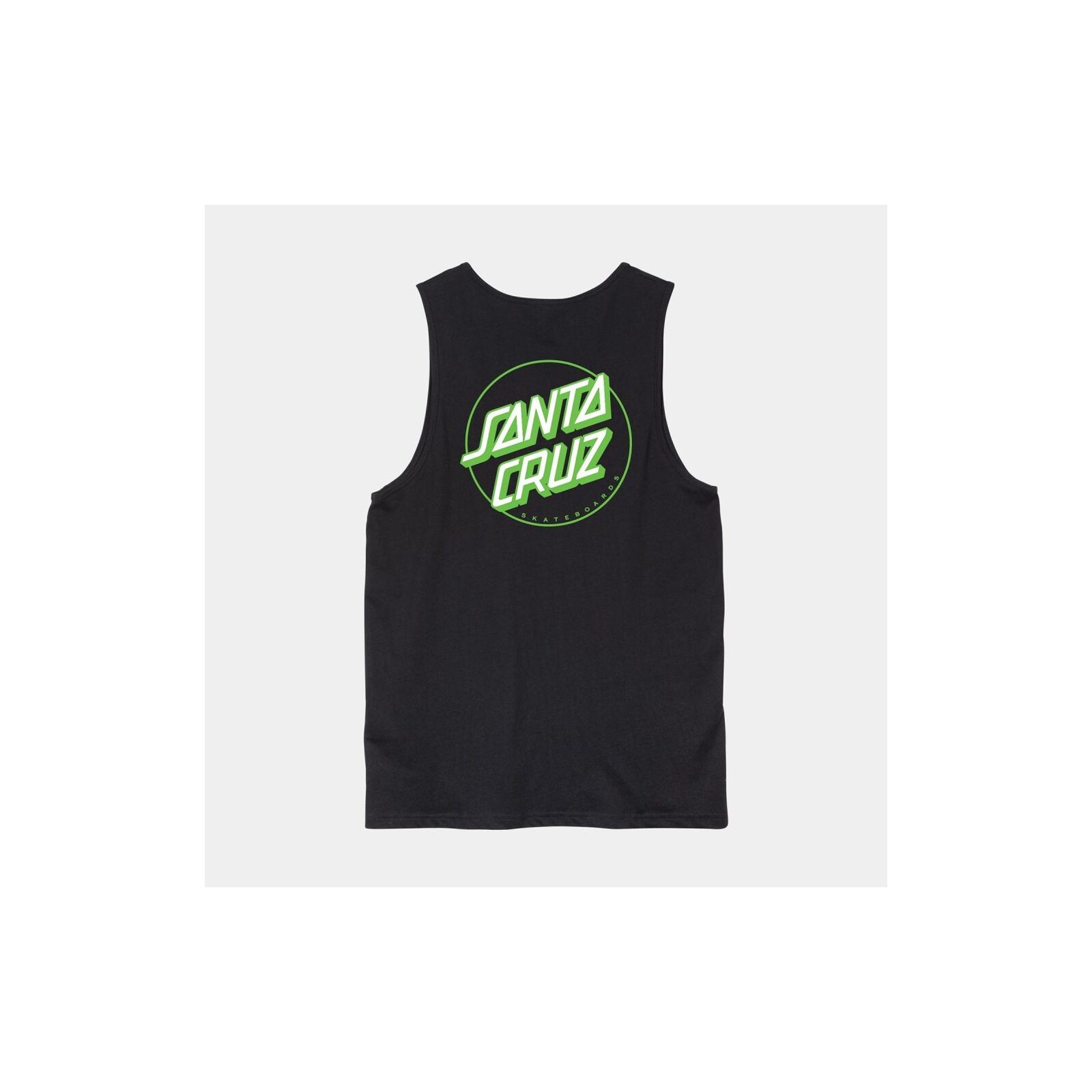 tílko SANTA CRUZ - Partial Dot Vest Black (BLACK) velikost: XXL