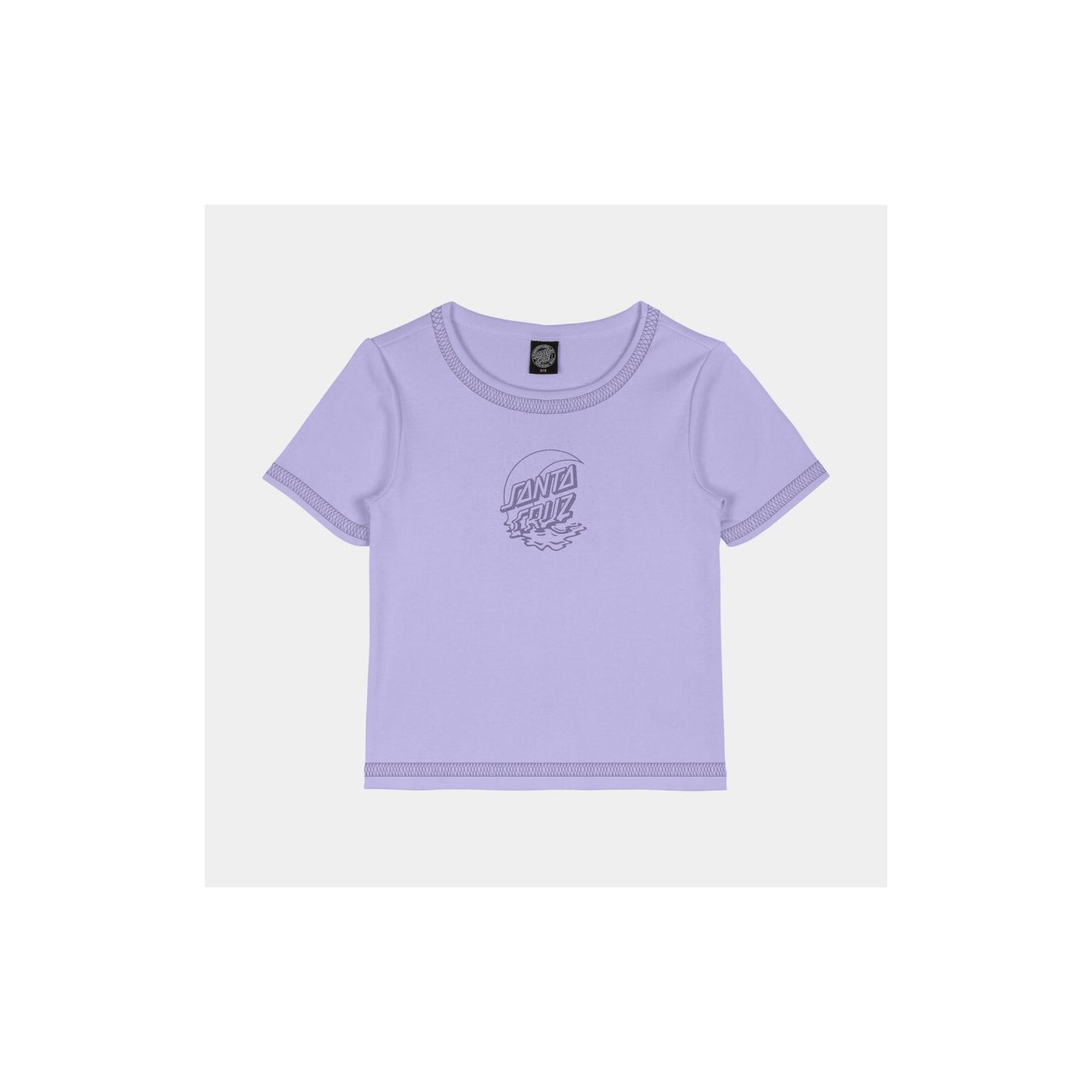 triko SANTA CRUZ - Moon Dot Reflection Front  Lavender (LAVENDER)