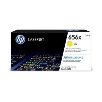 HP 656X High Yield Yellow Original LaserJet Toner, CF462X