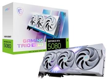 MSI RTX 5080 16G GAMING TRIO OC W