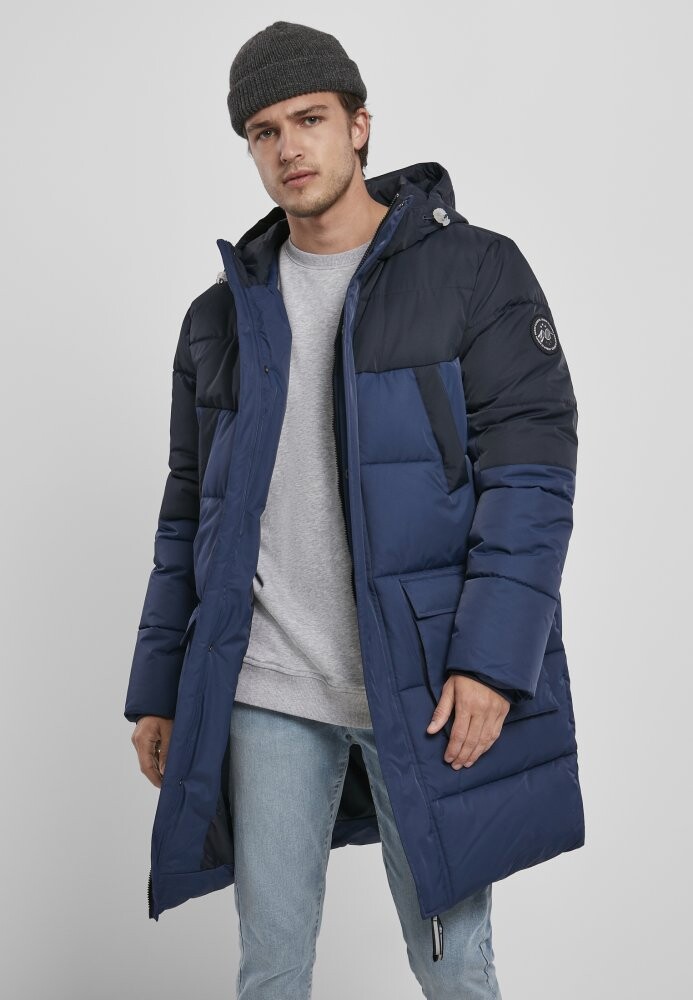 Puffer Parka - darkblue/midnightnavy M