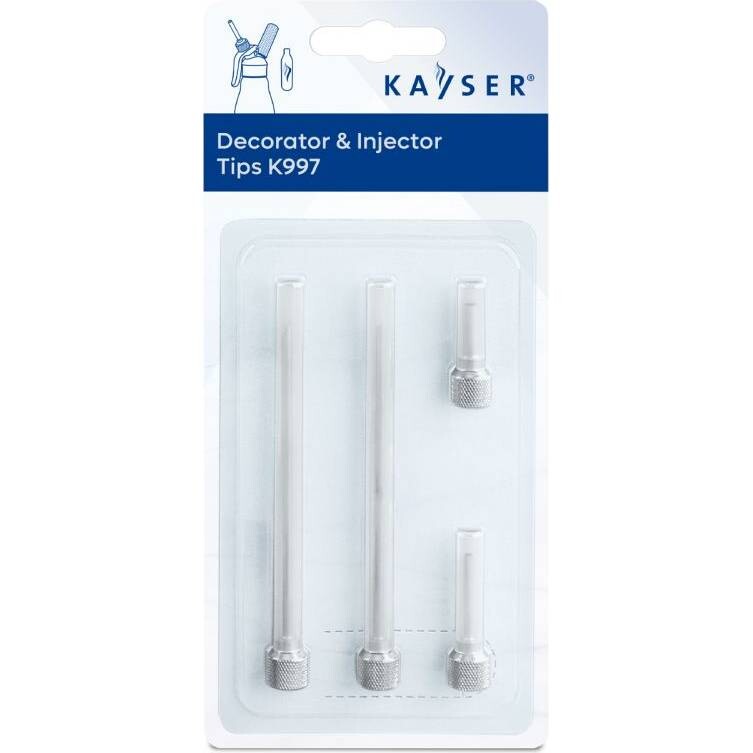Dekorační a jehlové trysky - Kayser