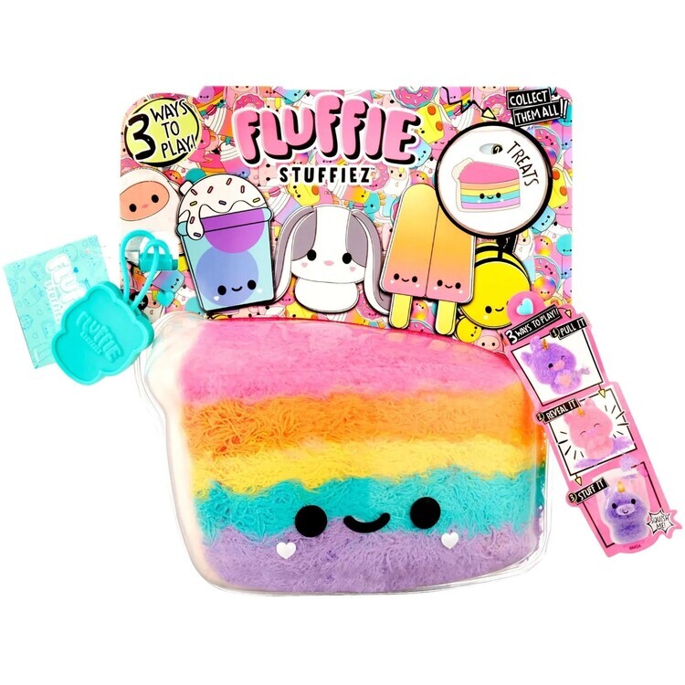 MGA Entertainment Fluffie Stuffiez Small Plush - Cake/ Pizza
