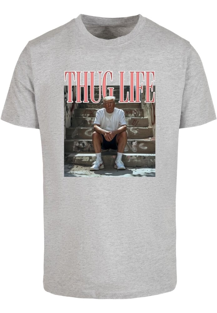 TLTS220M ThugLife Trump T-Shirt - heather grey XXL