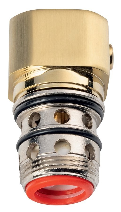 SAPHO Přepínač s ovladačem pro vanovou baterii, zlato mat 561123GB