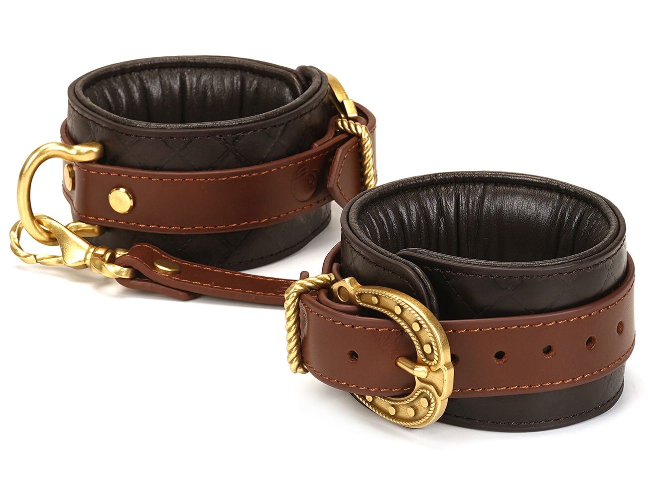 Liebe Seele Kožená pouta na nohy The Equestrian - Liebe Seele