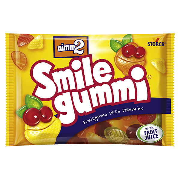 Nimm2 Smilegummi ovocné 100g