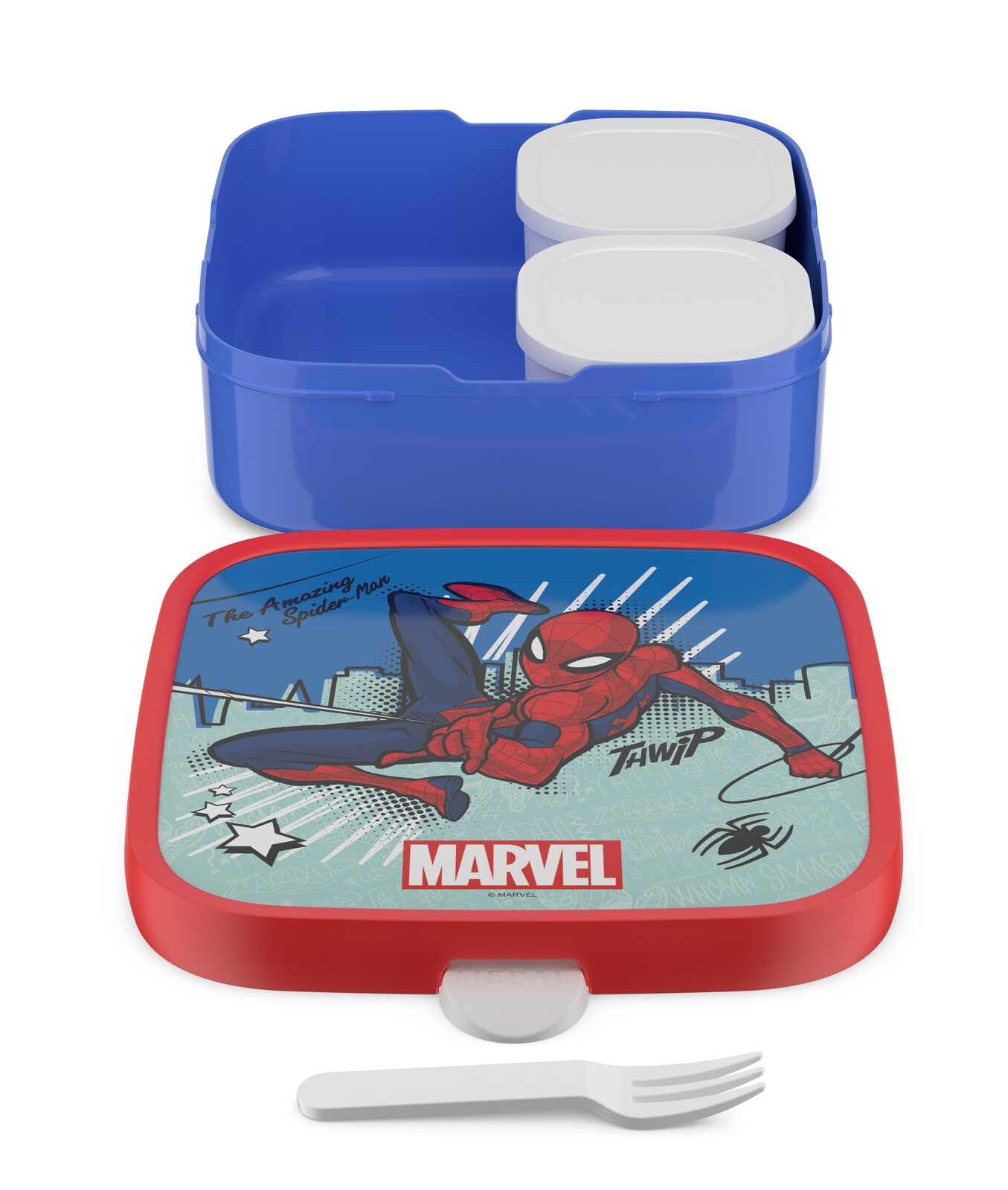 Mepal Campus Svačinový box pro děti Bento Large Spiderman