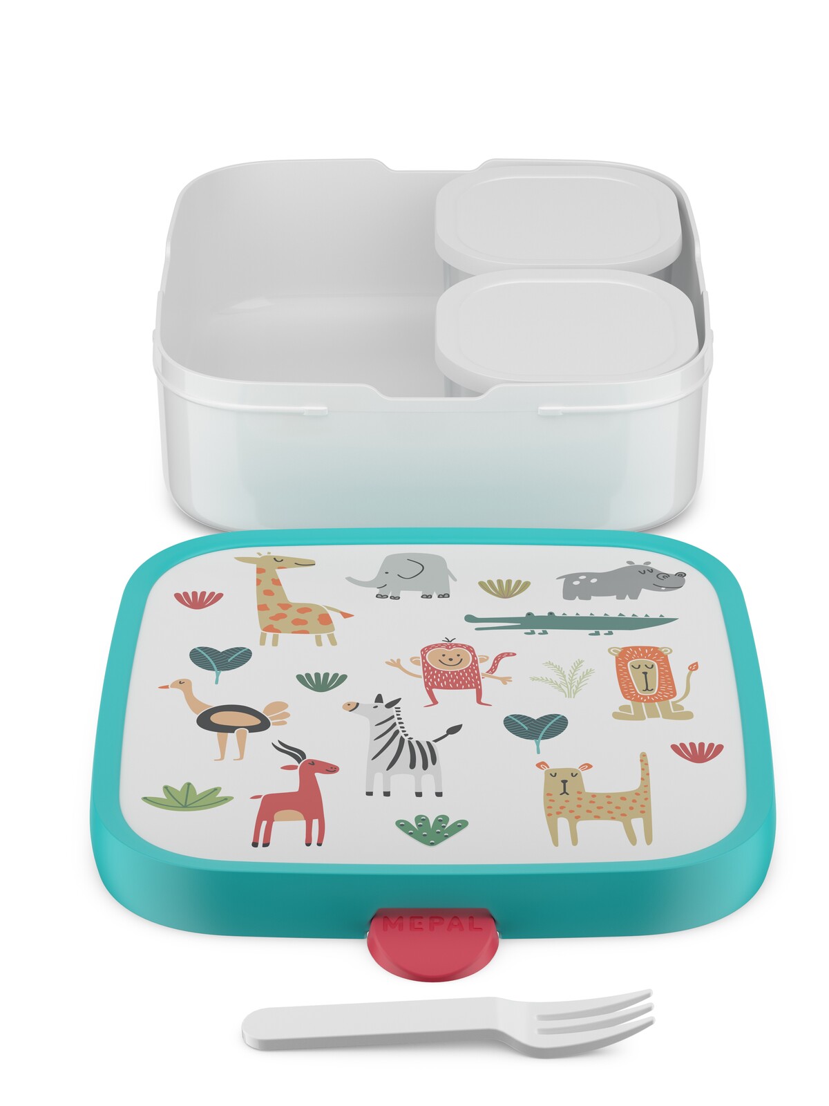 Mepal Campus Svačinový box pro děti Bento Large Animal Friends