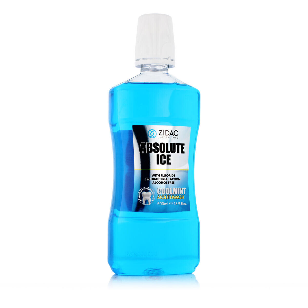 Zidac Laboratories Absolute Ice Coolmint Mouthwash ústní voda 500 ml