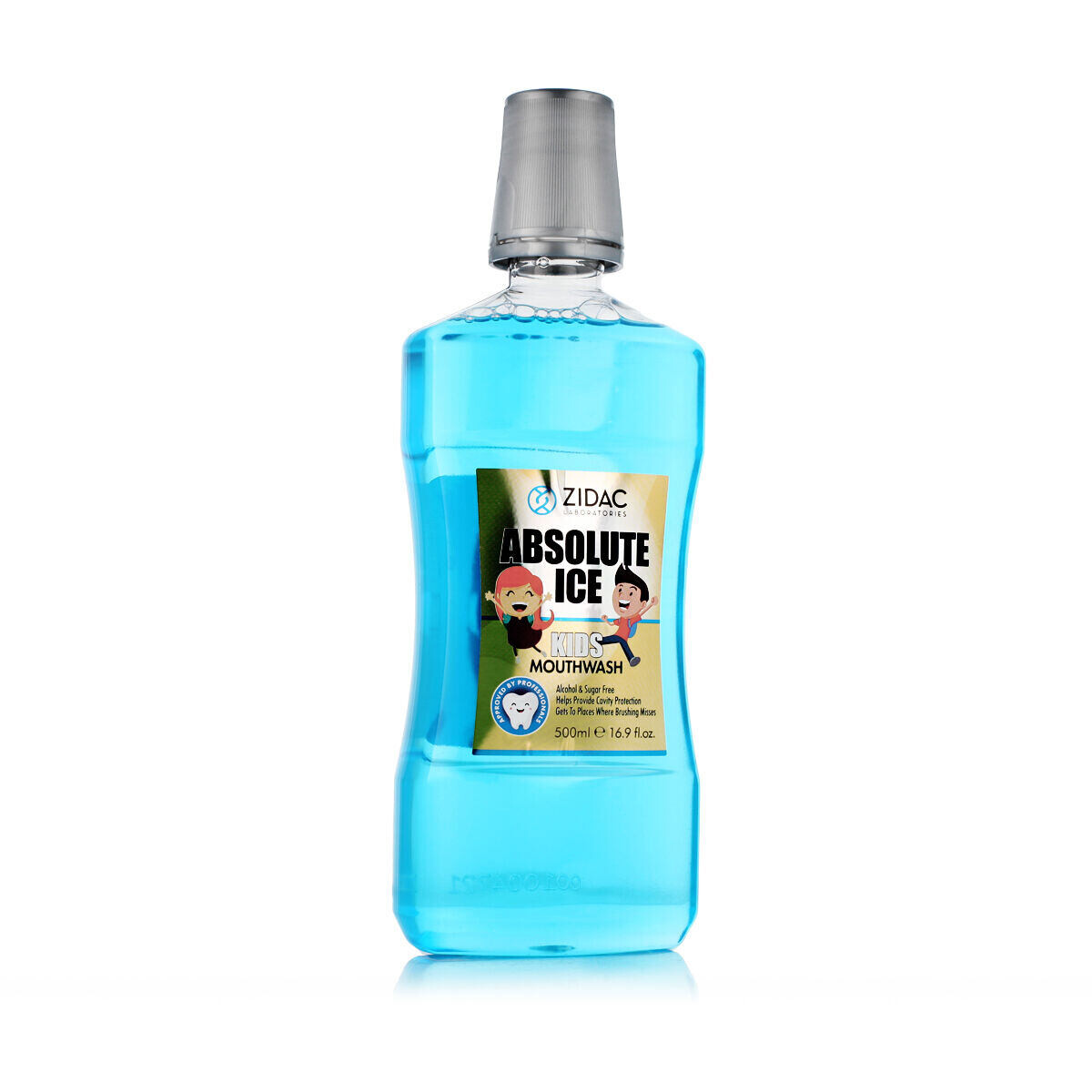 Zidac Laboratories Absolute Ice Kids Mouthwash ústní voda pro děti 500 ml
