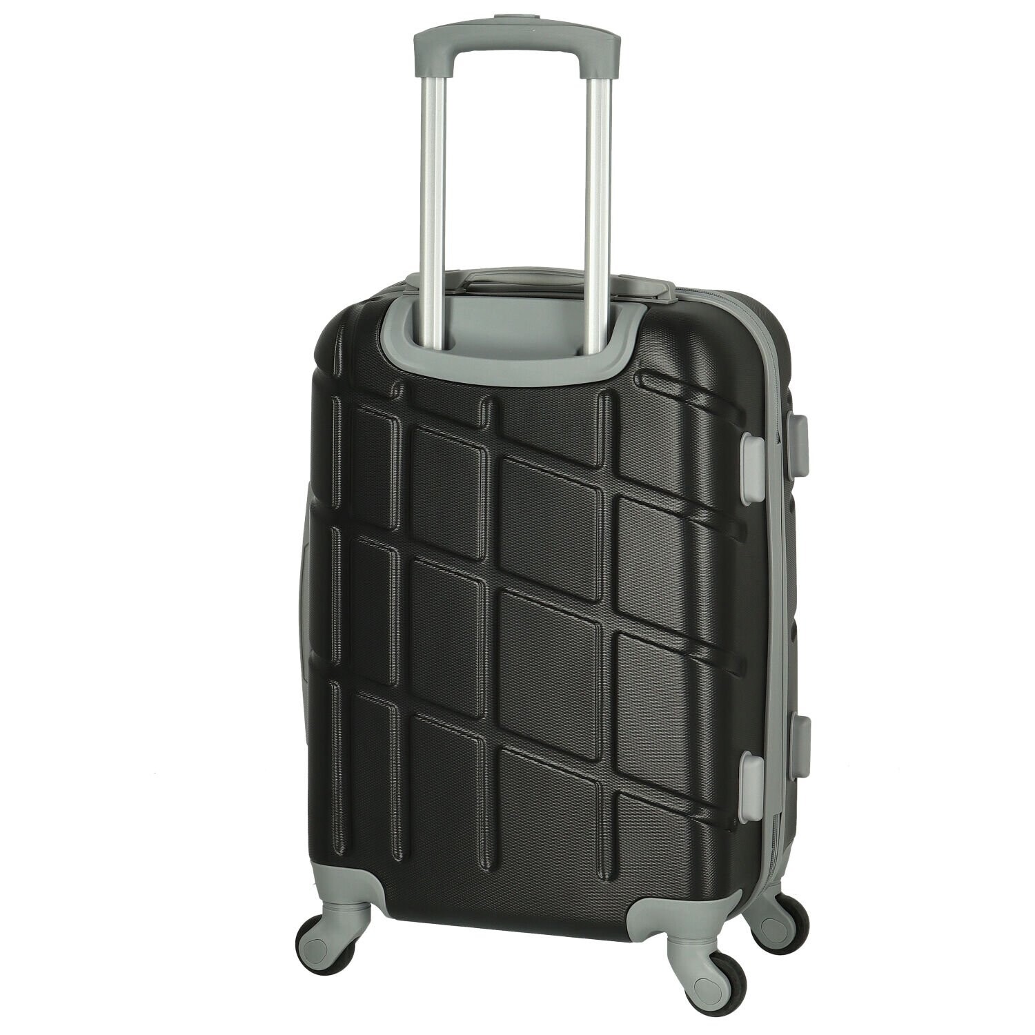 Cestovní plastový kufr Ormi Dakota velikost S, černý