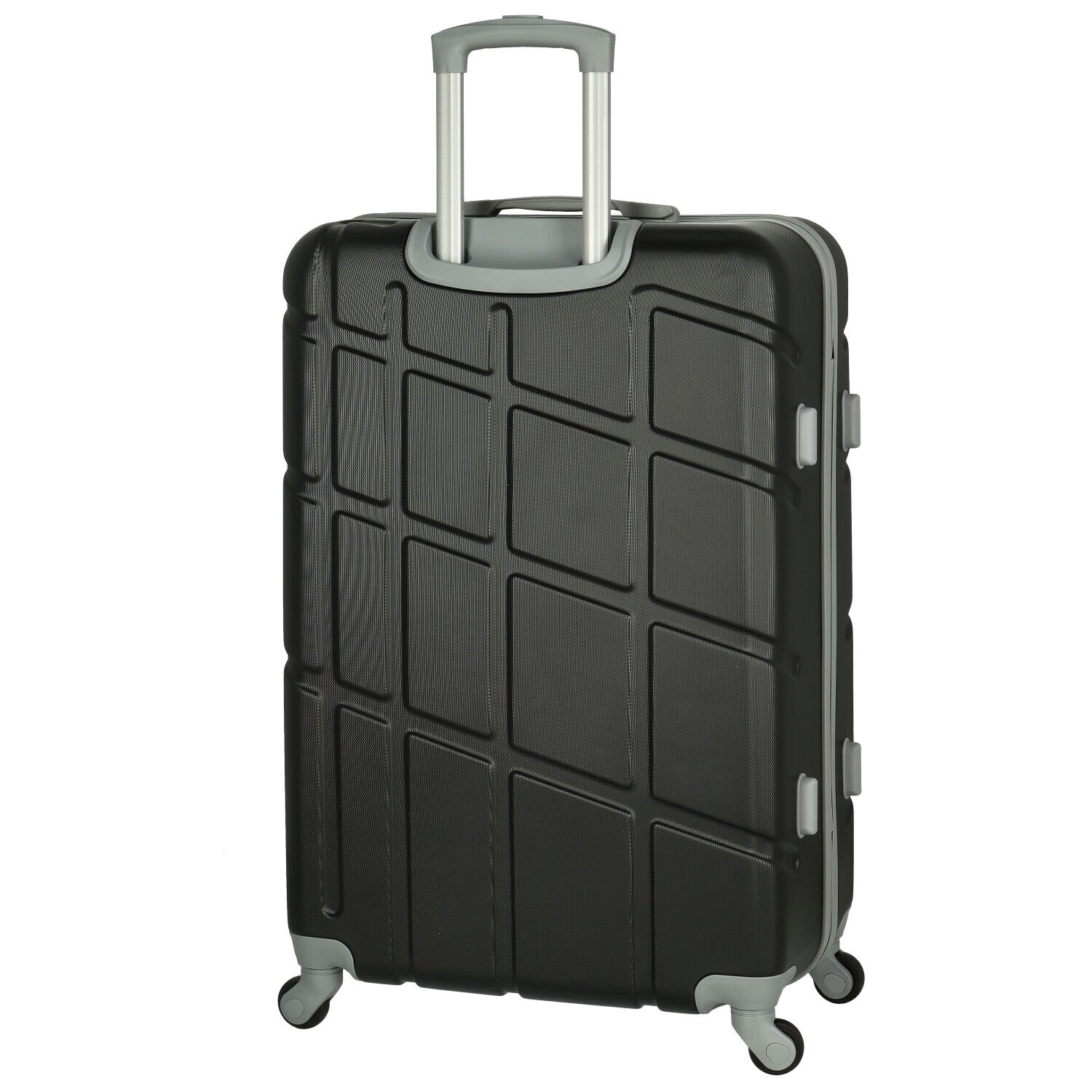 Cestovní plastový kufr Ormi Dakota velikost M, černý