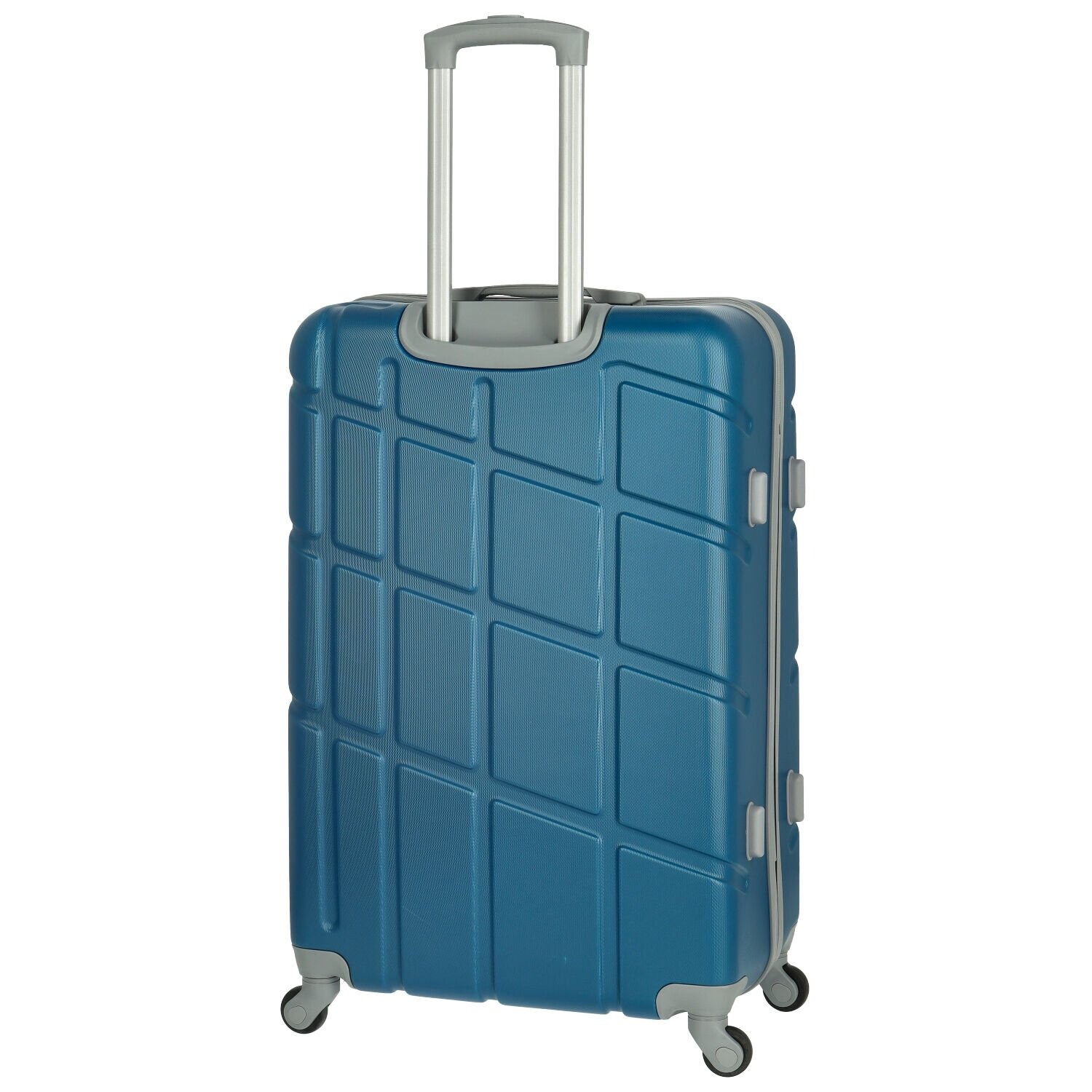 Cestovní plastový kufr Ormi Dakota velikost M, modrý