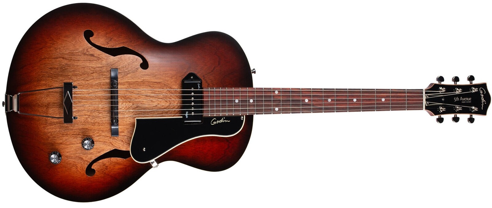 Godin 5th Avenue Kingpin P90 Vintage Burst
