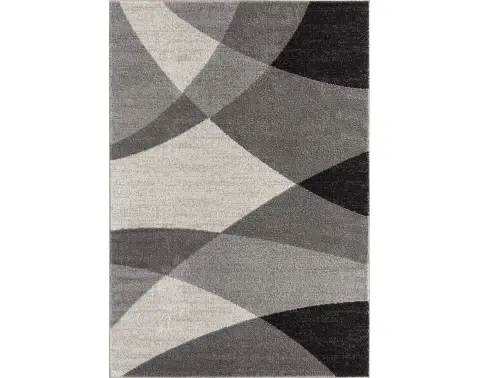 Koberec Thales 120x160 cm, šedá abstrakce