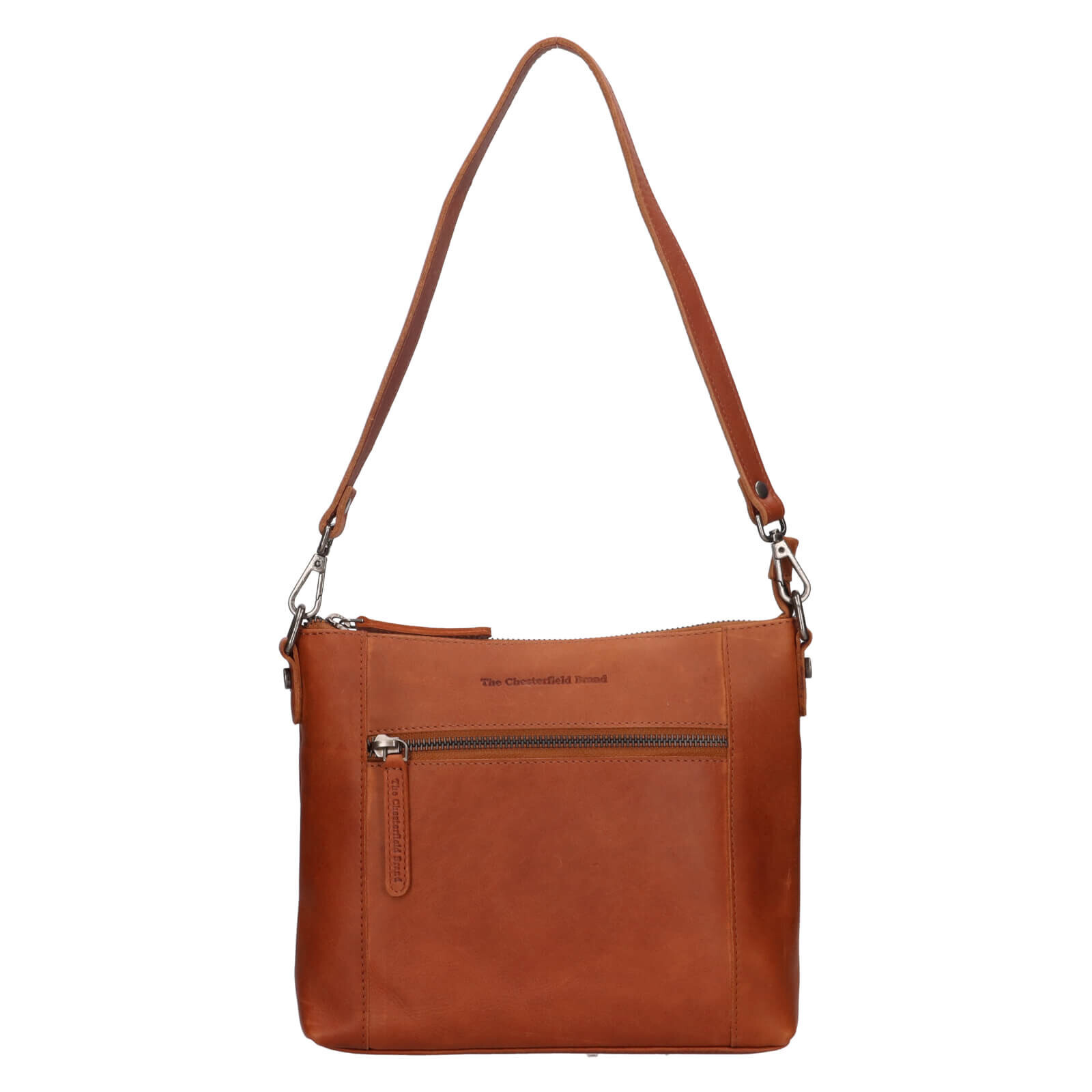 Dámská kožená crossbody kabelka The Chesterfield Brand Faro - koňak