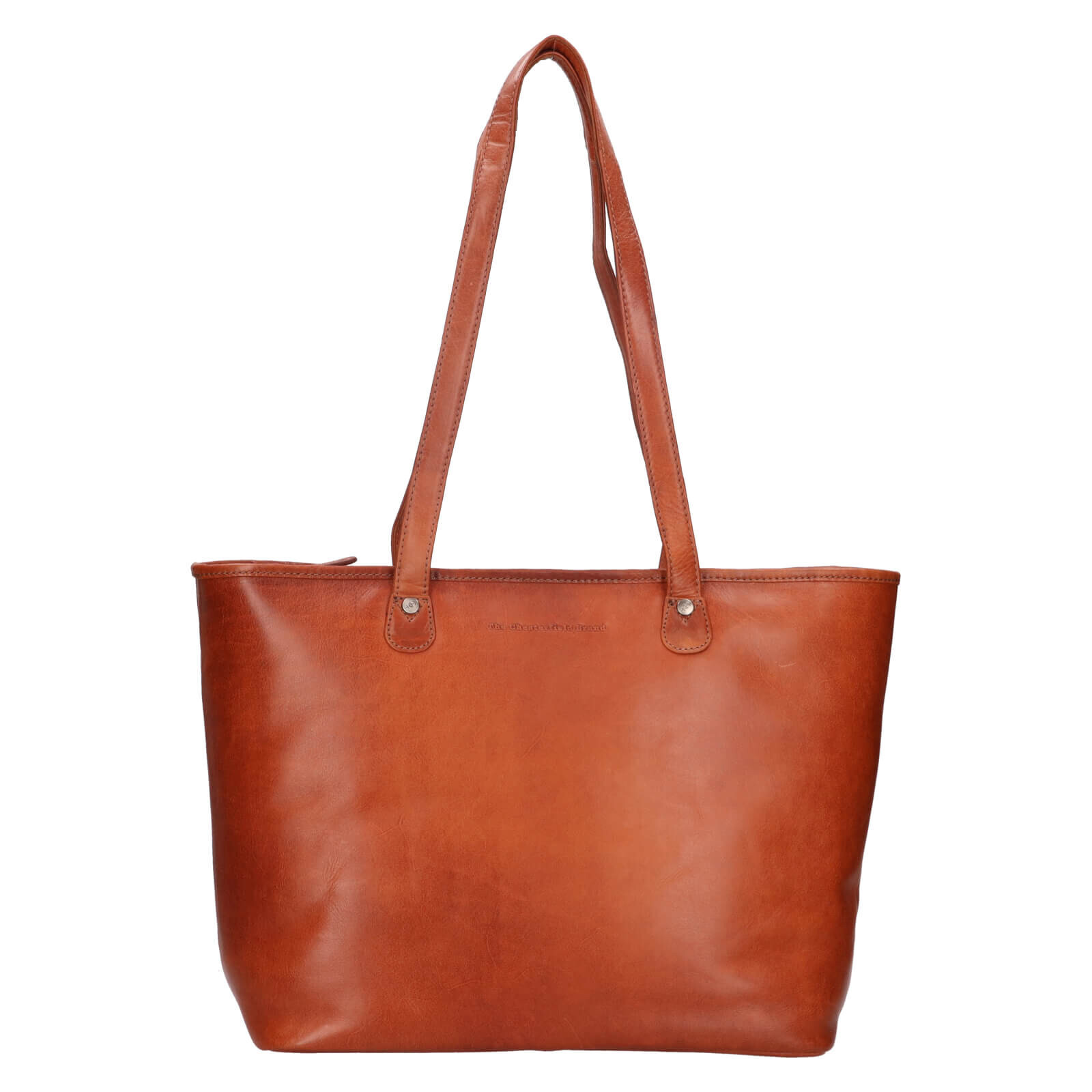 Dámská kožená kabelka na notebook The Chesterfield Brand Astana - koňak