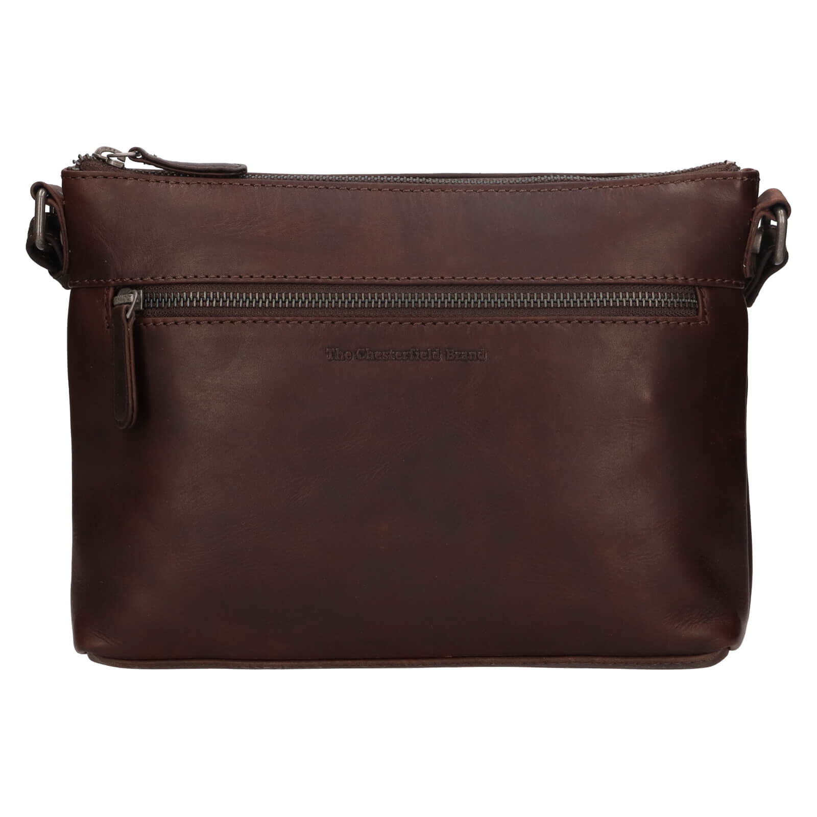 Dámská kožená crossbody kabelka The Chesterfield Brand Durban - hnědá