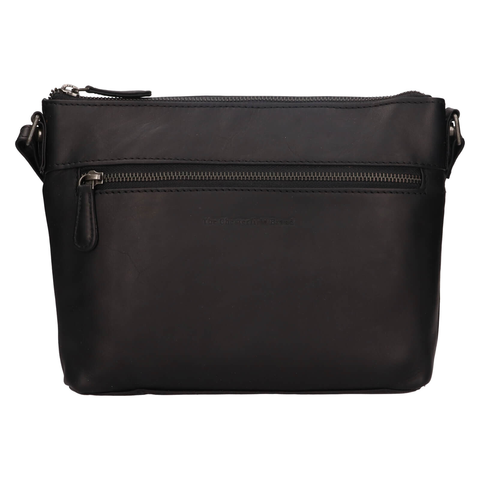 Dámská kožená crossbody kabelka The Chesterfield Brand Durban - černá