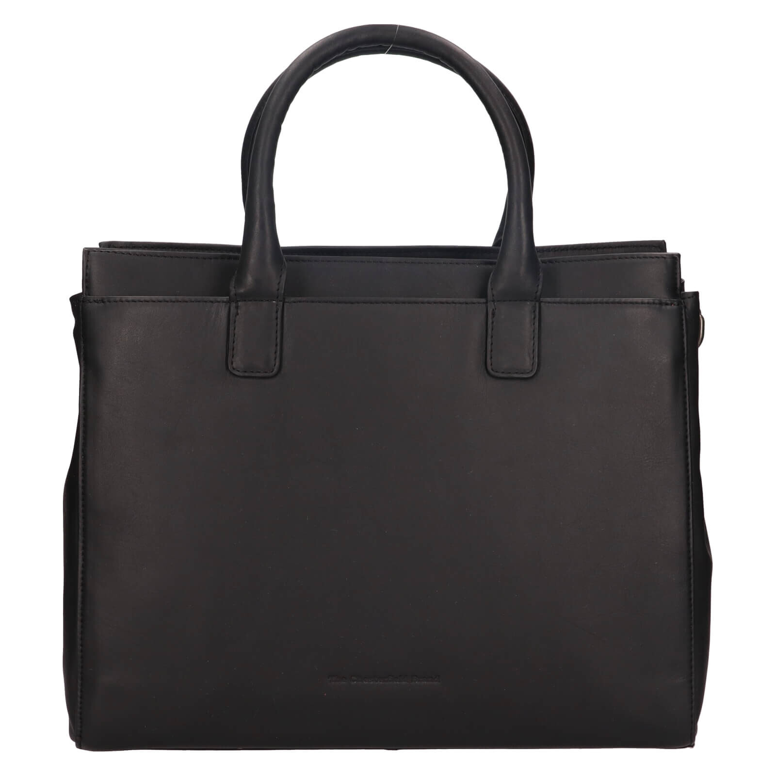 Dámská kožená kabelka na notebook The Chesterfield Brand Rivera - černá