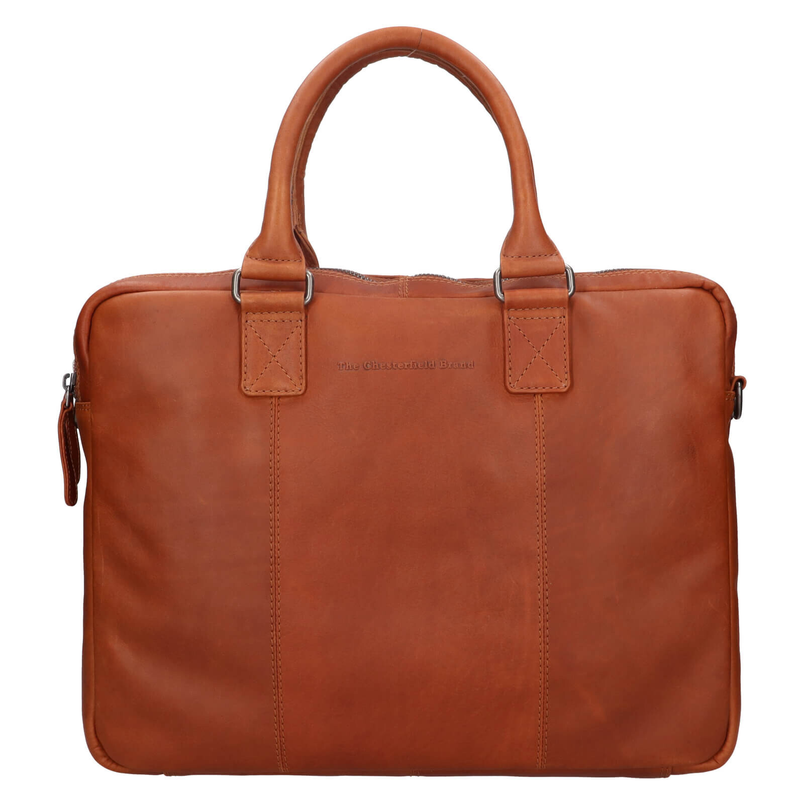 Pánská kožená taška na notebook The Chesterfield Brand Lorenc - koňak