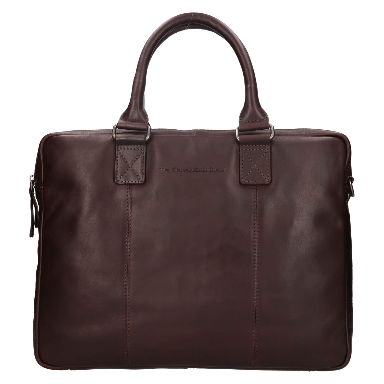 Pánská kožená taška na notebook The Chesterfield Brand Lorenc - hnědá