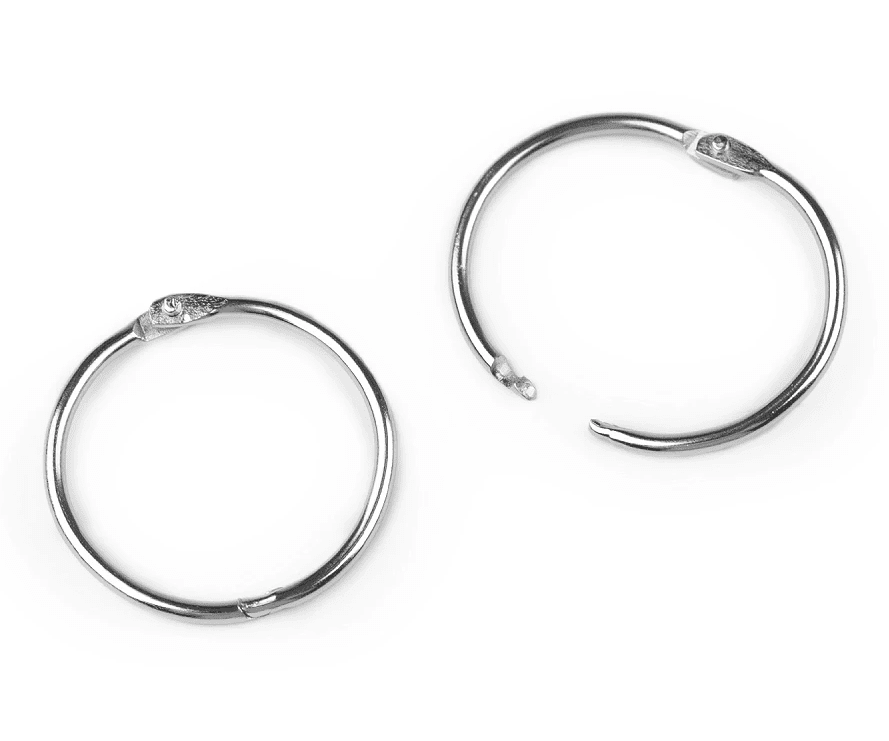 Kroužek knihařský spojovací Ni - 50mm