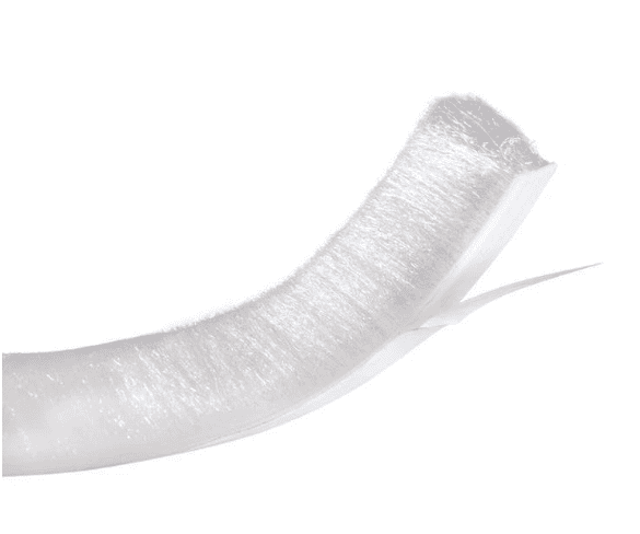 Kartáč těsnicí na skříň samolepicí - bílý 12mm 5,5m