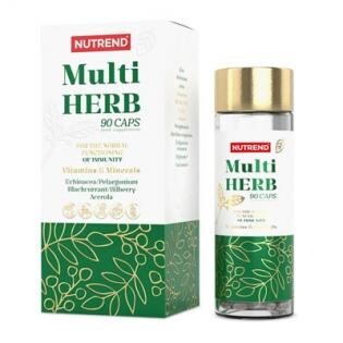 Nutrend MultiHERB Caps  90 kapslí