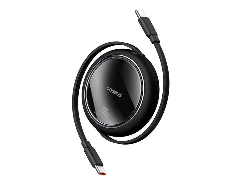 Kabel BASEUS Free2Draw USB-C/USB-C 1m Black 100W