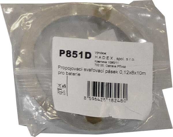 Propojovací svařovací pásek 0,12x8x10m pro baterie