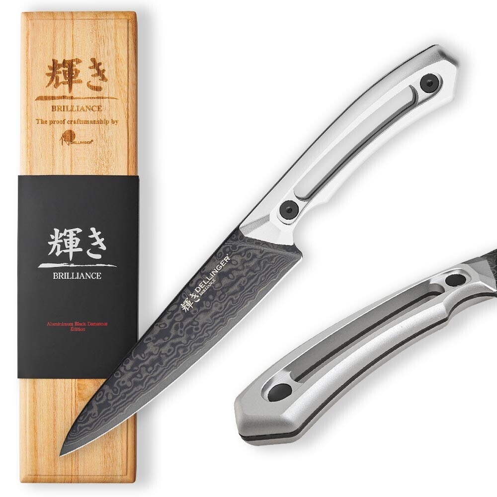 Univerzální nůž Utility 130 mm Dellinger Brilliance - stříbrný-šedý