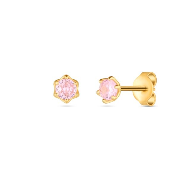 Náušnice se syntetickými kameny 236-307-B02915 0.40g