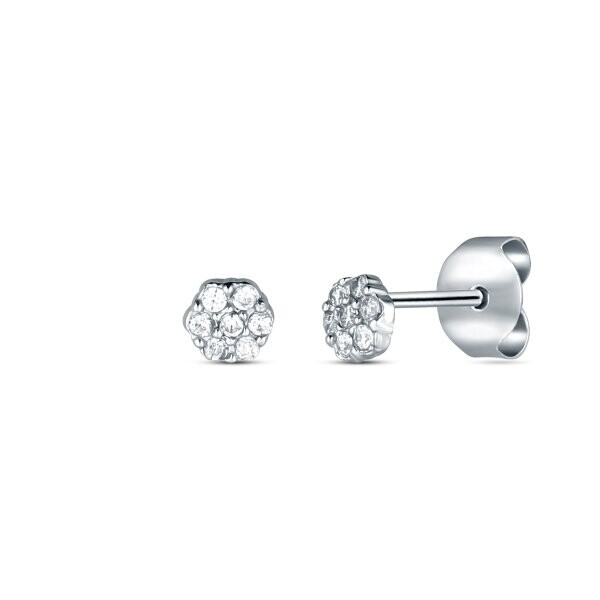 Náušnice se syntetickými kameny 336-307-B50974 0.40g