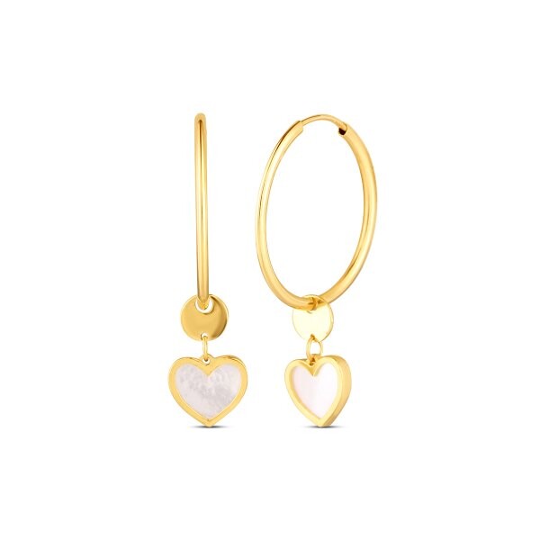 Náušnice s imitací kamenů / keramika 238-087-002507 1.20g