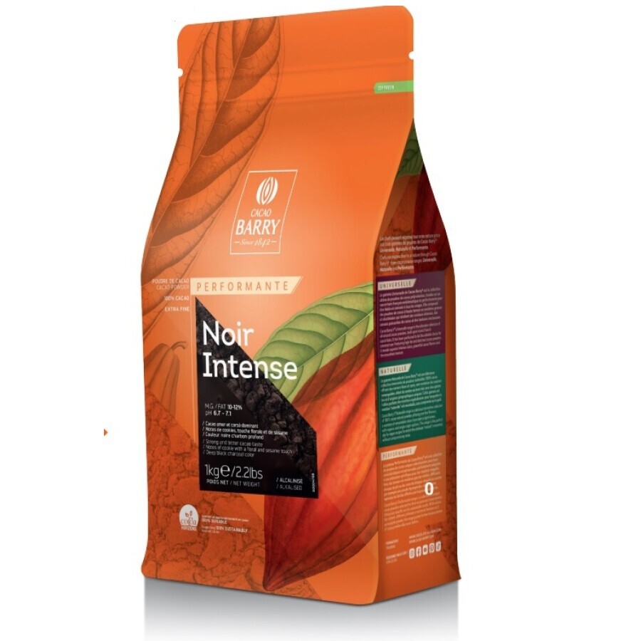 Barry Callebaut Černé kakao Noir Intense 1 kg