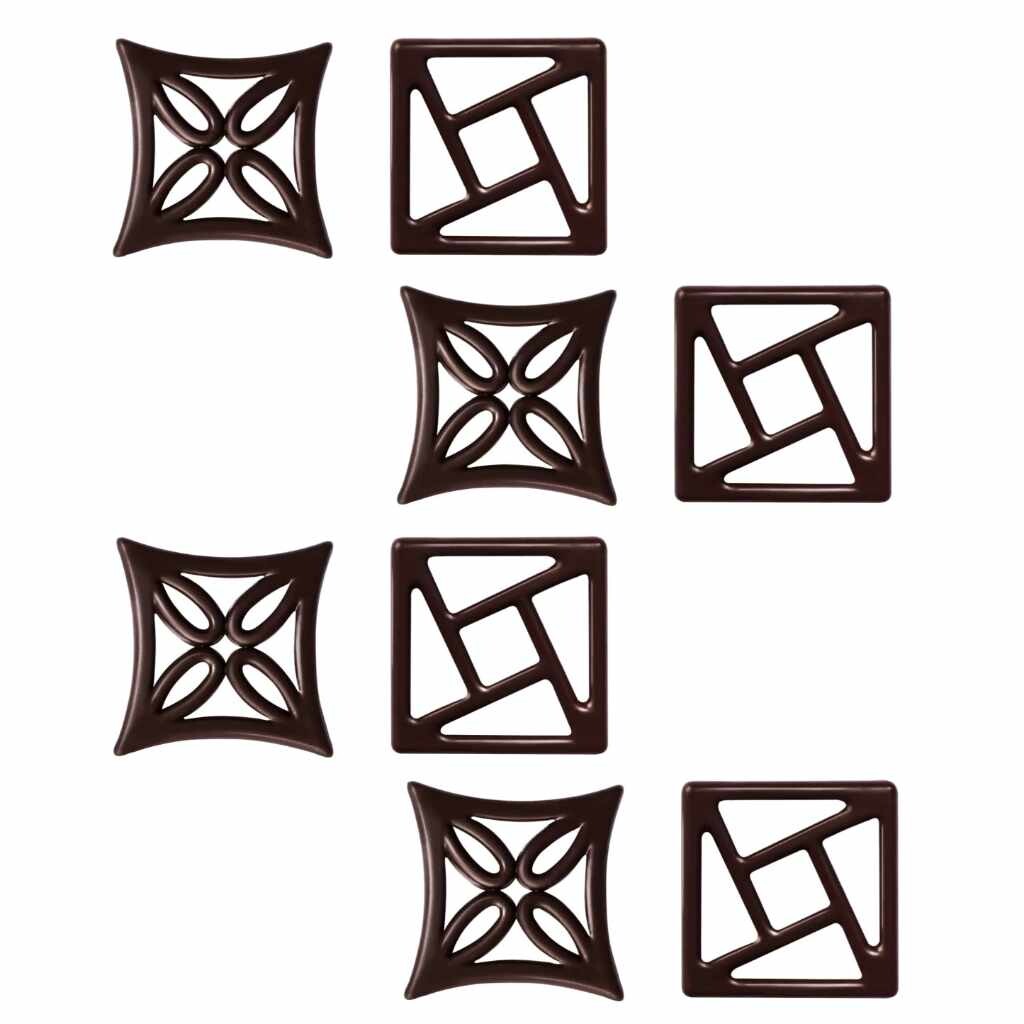 Barbara Luijckx Čokoládové filigránky Harmony set Množství v balení: 8 ks