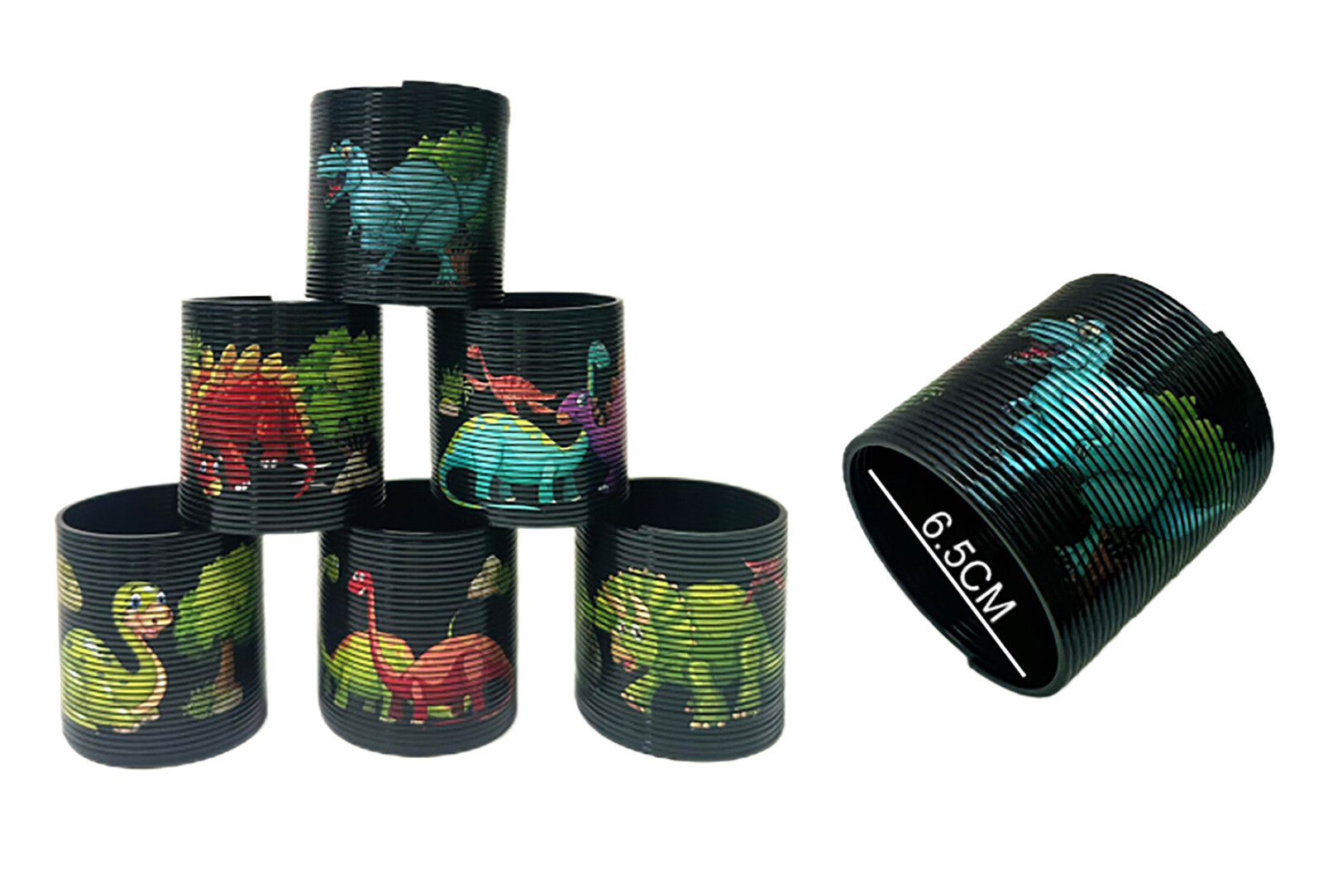 Pružina dinosauři 6,5 cm