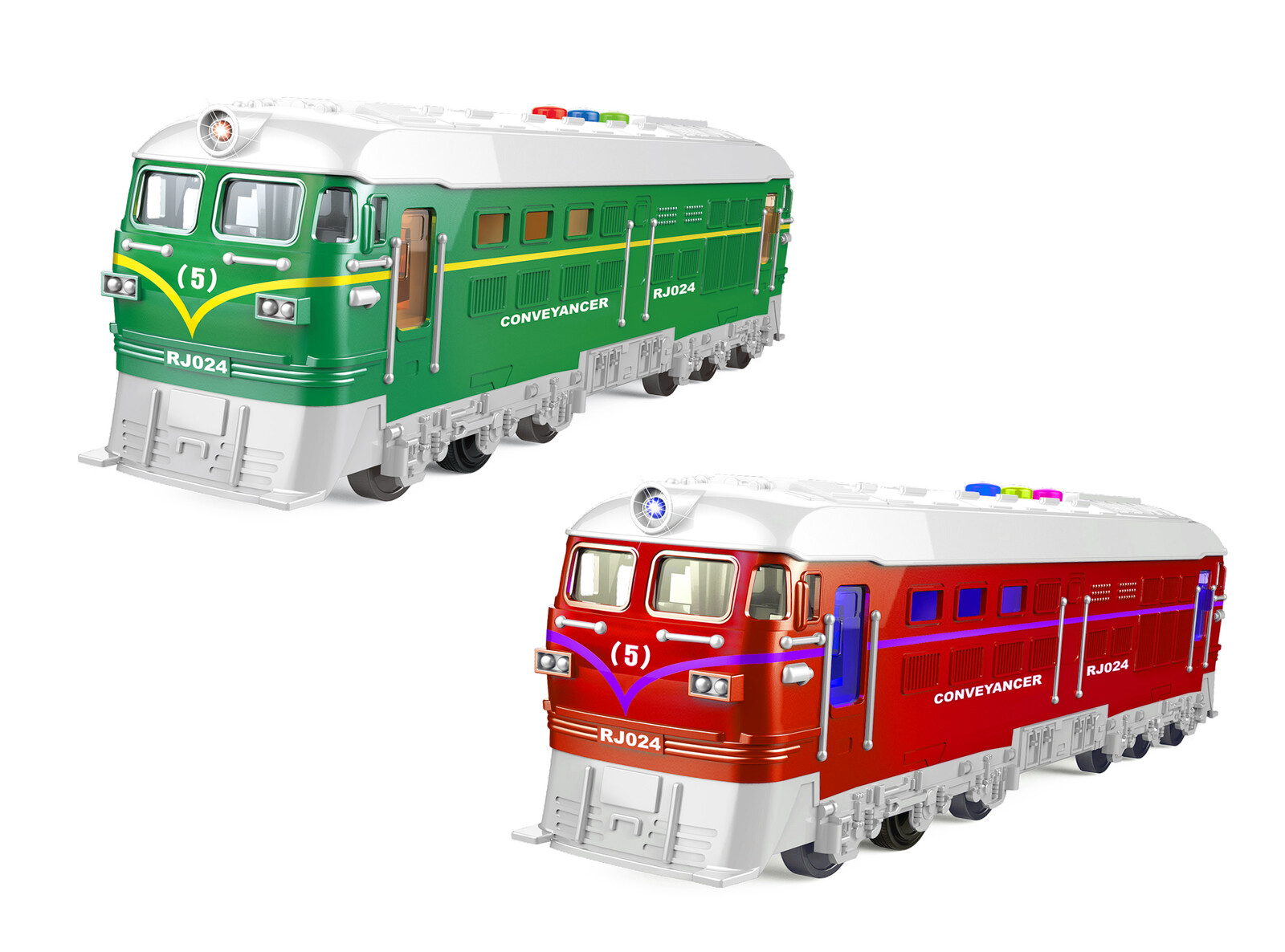 Vlak na setrvačník s efekty 23,5 cm