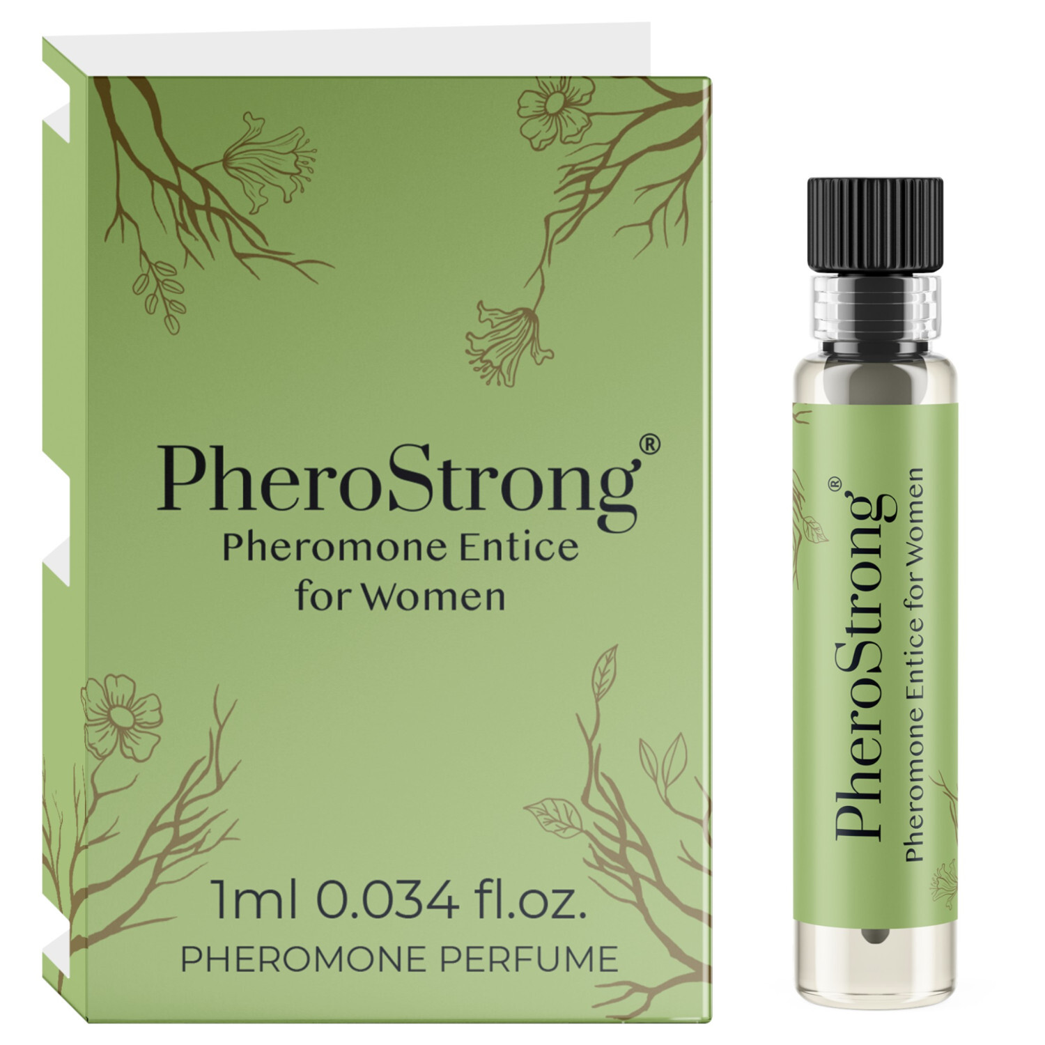 PheroStrong Entice - feromonový parfém pro ženy (1 ml)