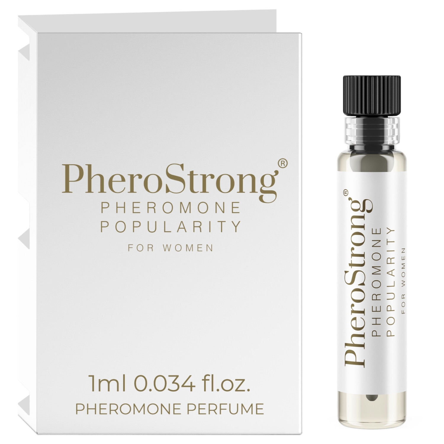 PheroStrong Popularita - feromonový parfém pro ženy (1 ml)