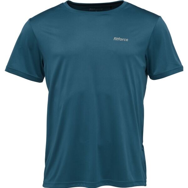 Fitforce SANO Pánské fitness triko, tmavě modrá, velikost