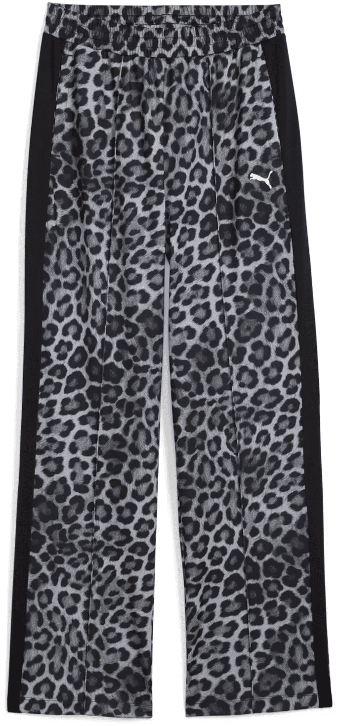 Kalhoty Puma T7 LEO LUXE All-Over Print Straight Pants Women