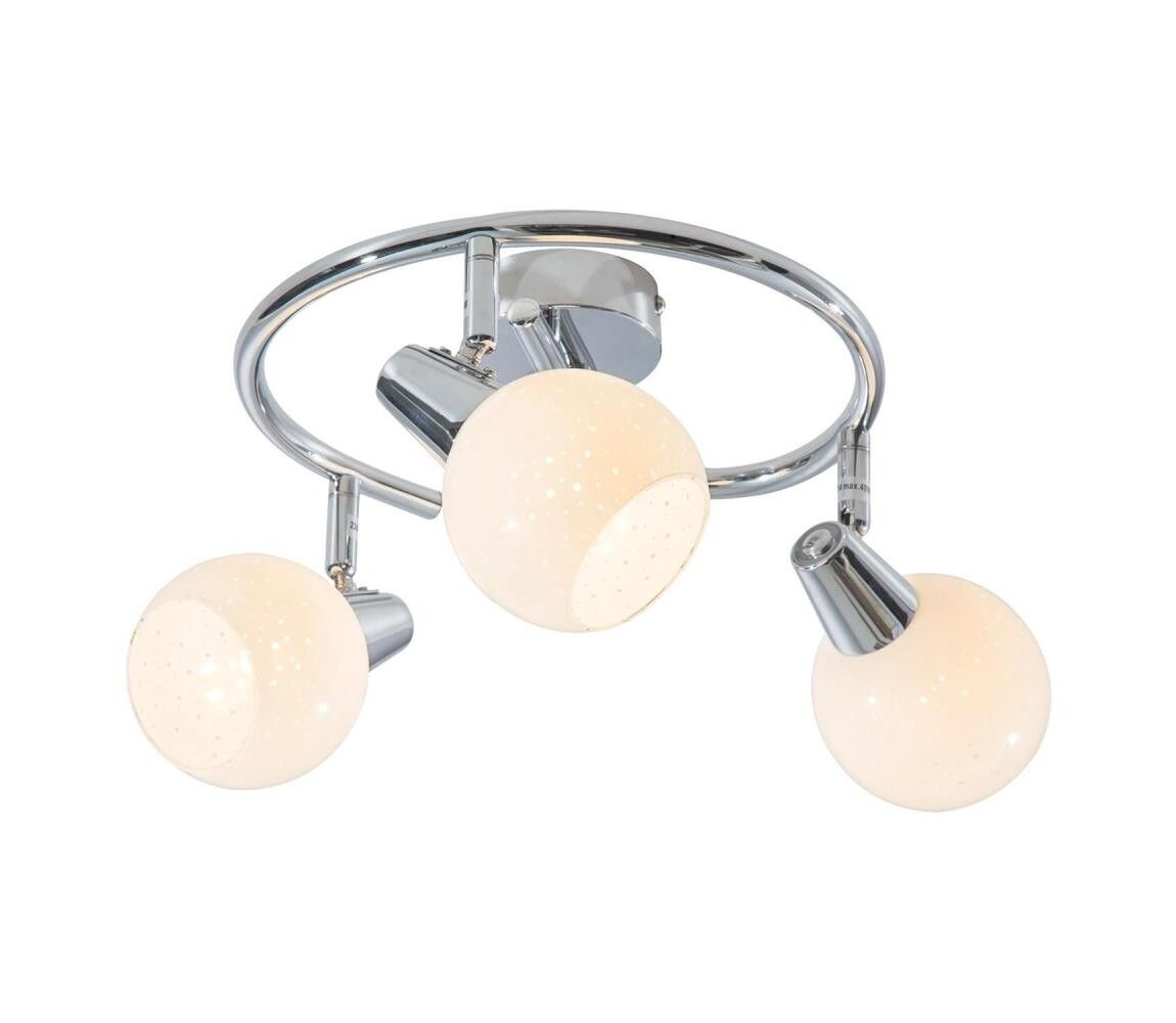 LED Bodové svítidlo DOXY 3xE14/4W/230V lesklý chrom